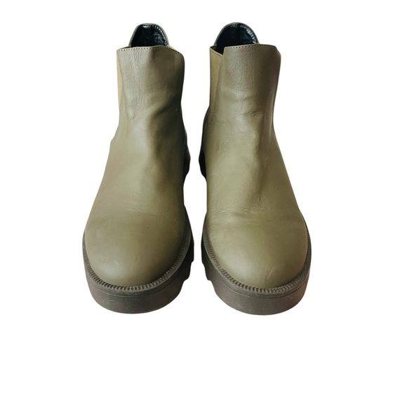 Aerosoles Women's Olive Leather Boots - Picture 1 of 4